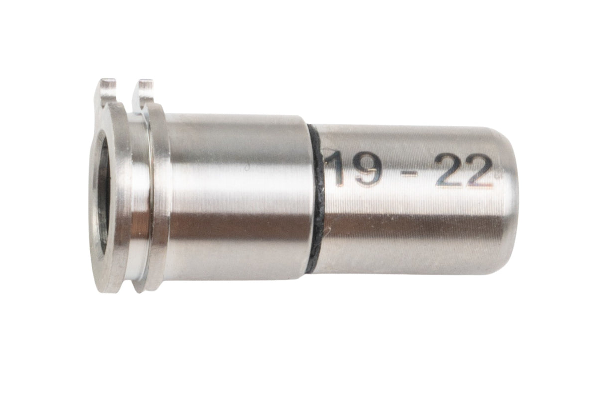 MAXX CNC Titanium Adjustable Air Seal Nozzle for Airsoft AEG Airsoft (19mm - 22mm)