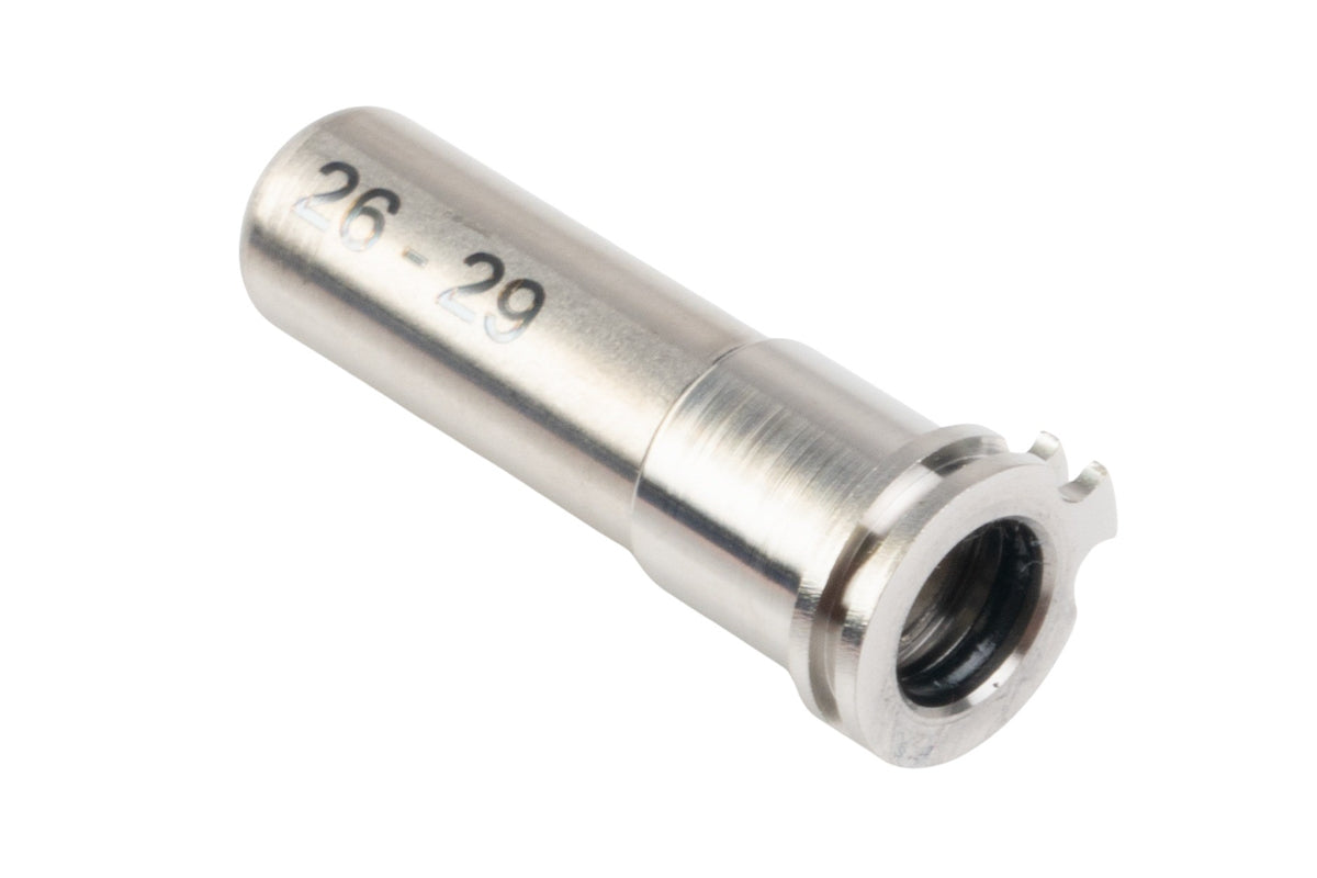 MAXX CNC Titanium Adjustable Air Seal Nozzle for Airsoft AEG Airsoft (26mm - 29mm)