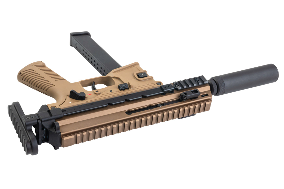 Maruyama SCW-9 PRO-G GBB Airsoft SMG (Tan)