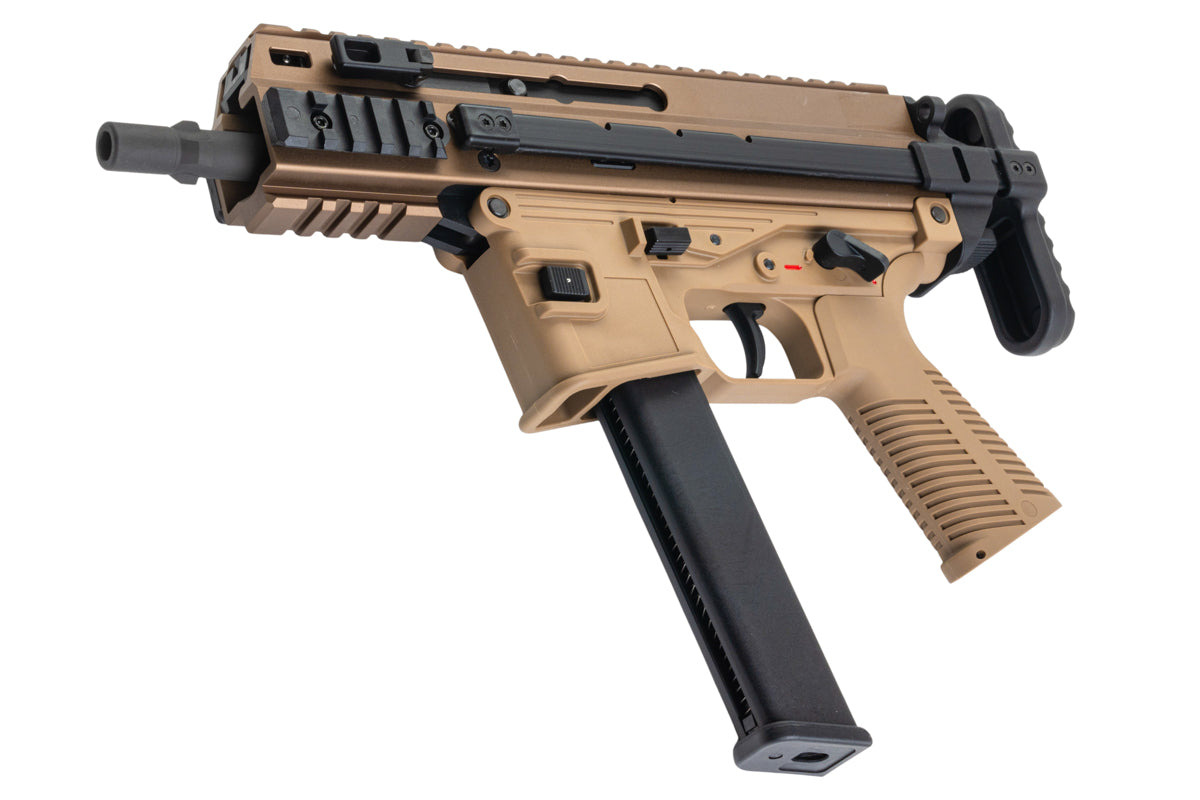 Maruyama SCW-9 PRO-G GBB Airsoft SMG (Tan)