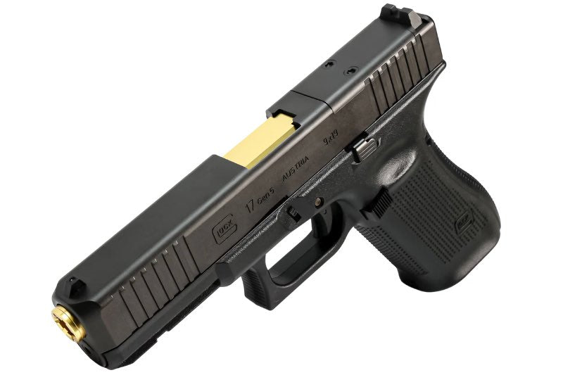 Nine Ball Non Recoil 2 WAY Outer Barrel For Tokyo Marui G17 Gen 5 MOS GBB Airsoft (Silver)