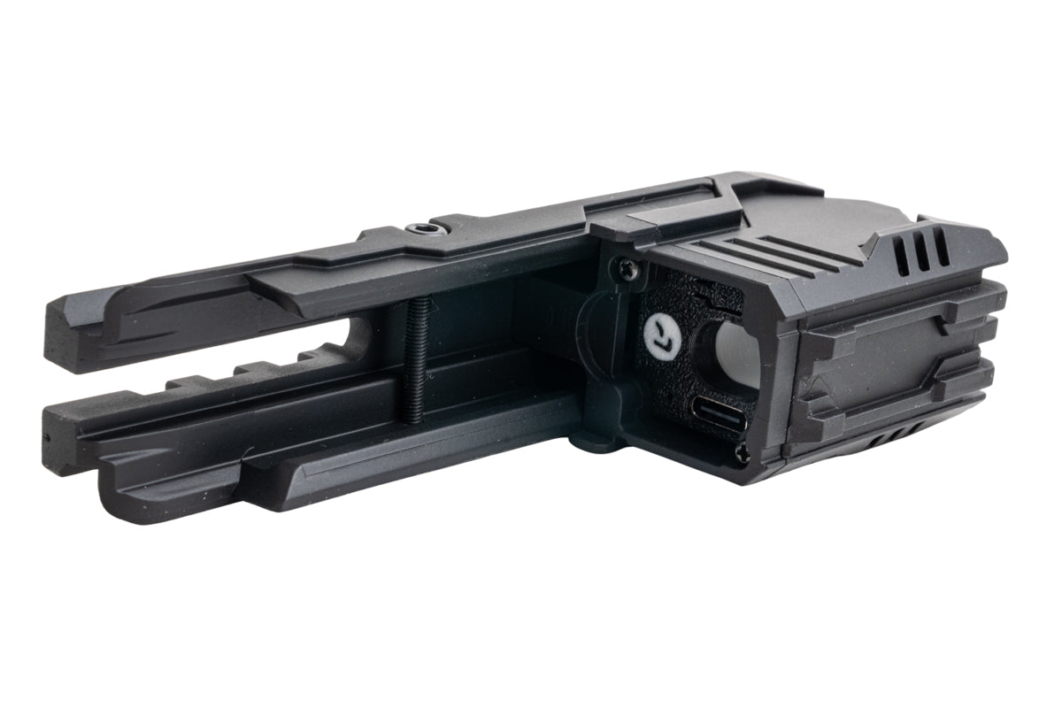 Nine Ball (Laylax X Acetech) Compensator Style Tracer for Tokyo Marui G17 Gen 3 / G18C GBB Pistol - BK