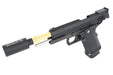 Nine Ball TDC Threaded Outer Barrel For Tokyo Marui Hi Capa 5.1 GBB (Purple)