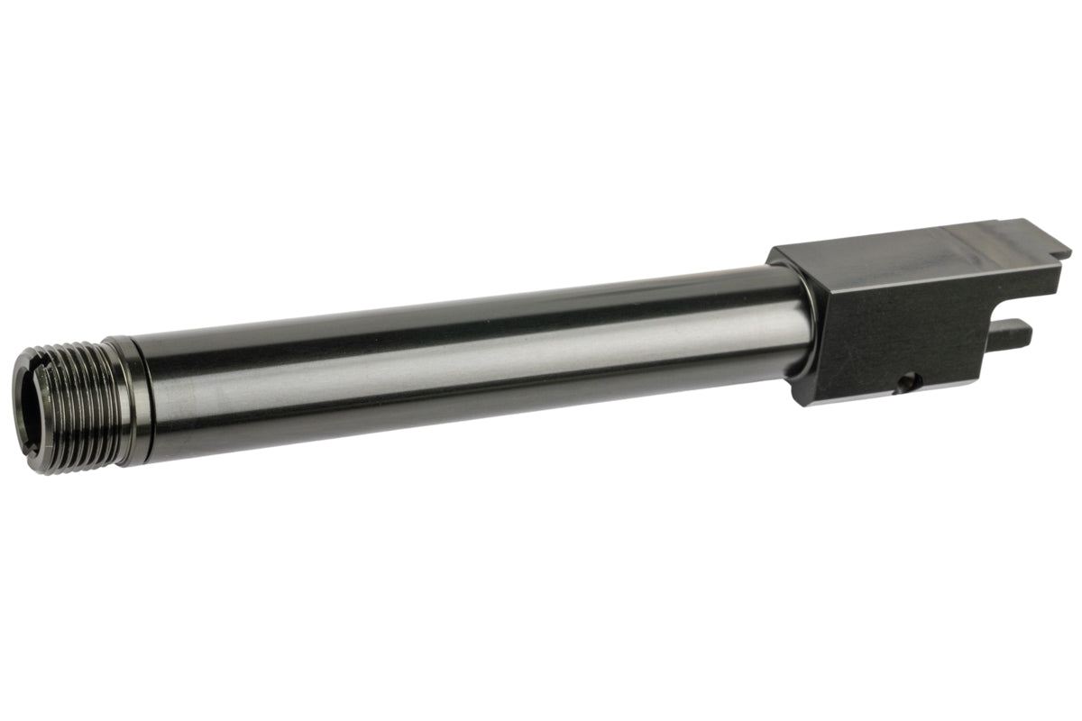 Nine Ball Non-Recoil 2-Way Outer Barrel w/ 14mm CCW Adapter for Tokyo Marui P320 Full Size Gas Blow Back GBB Airsoft (Gunmetal)