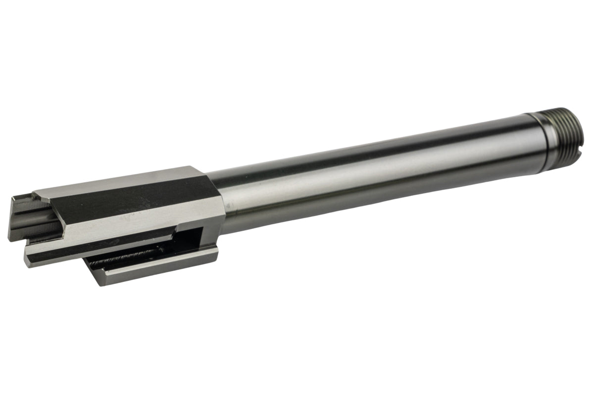 Nine Ball Non-Recoil 2-Way Outer Barrel w/ 14mm CCW Adapter for Tokyo Marui P320 Full Size Gas Blow Back GBB Airsoft (Gunmetal)