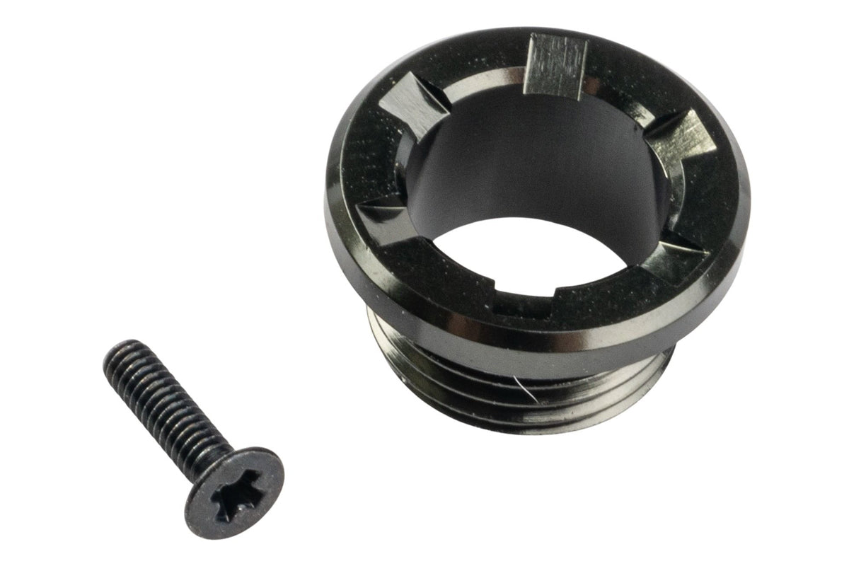Nine Ball Non-Recoil 2-Way Outer Barrel w/ 14mm CCW Adapter for Tokyo Marui P320 Full Size Gas Blow Back GBB Airsoft (Gunmetal)