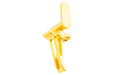 Nine Ball Full Size Adjustable Straight Trigger For Tokyo Marui P320 GBB (Gold)