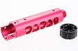 Narcos Airsoft CNC 6061 Aluminum Front Barrel Kit For Action Army AAP 01 GBB (Type 3/ Pink)