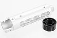 Narcos Airsoft CNC 6061 Aluminum Front Barrel Kit For Action Army AAP 01 GBB (Type 7/ Silver)