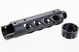 Narcos Airsoft CNC 6061 Aluminum Front Barrel Kit For Action Army AAP 01 GBB (Type 8)