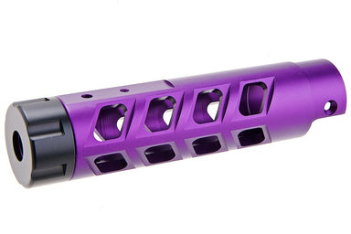 Narcos Airsoft CNC 6061 Aluminum Front Barrel Kit For Action Army AAP 01 GBB (Type 8/ Purple)