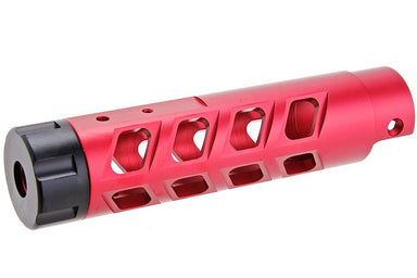 Narcos Airsoft CNC 6061 Aluminum Front Barrel Kit For Action Army AAP 01 GBB (Type 8/ Red)