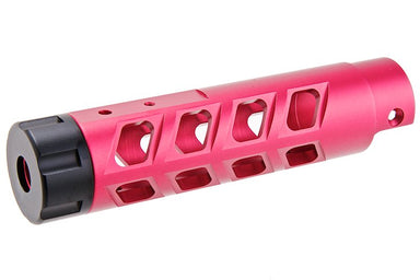 Narcos Airsoft CNC 6061 Aluminum Front Barrel Kit For Action Army AAP 01 GBB (Type 8/ Pink)