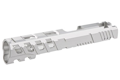 Narcos Airsoft CNC Aluminum Slide 'Phantom' For Tokyo Marui Hi Capa 5.1 Gas Blow Back GBB Airsoft (Silver)