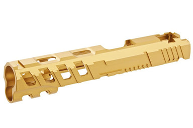 Narcos Airsoft CNC Aluminum Slide 'Phantom' For Tokyo Marui Hi Capa 5.1 Gas Blow Back GBB Airsoft (Gold)