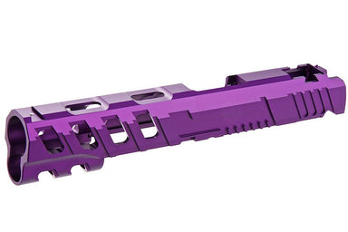 Narcos Airsoft CNC Aluminum Slide 'Phantom' For Tokyo Marui Hi Capa 5.1 Gas Blow Back GBB Airsoft (Purple)