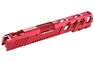 Narcos Airsoft CNC Aluminum Slide 'Phantom' For Tokyo Marui Hi Capa 5.1 Gas Blow Back GBB Airsoft (Red)