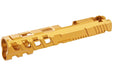 Narcos Airsoft CNC Aluminum Slide 'Phantom' For Tokyo Marui Hi Capa 5.1 Gas Blow Back GBB Airsoft (Orange)