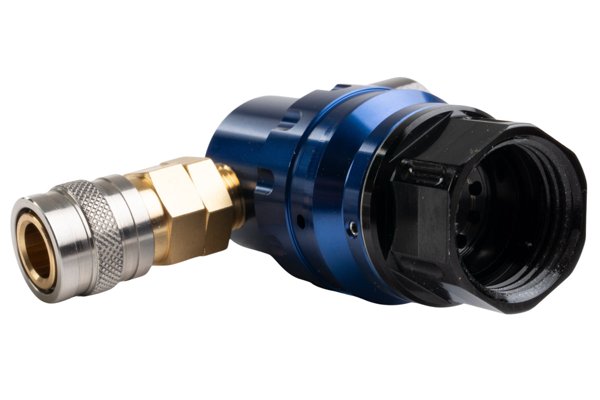 Mechlabs Nexxus Flo Max Regulator with 39 inch Air Line (Blue)