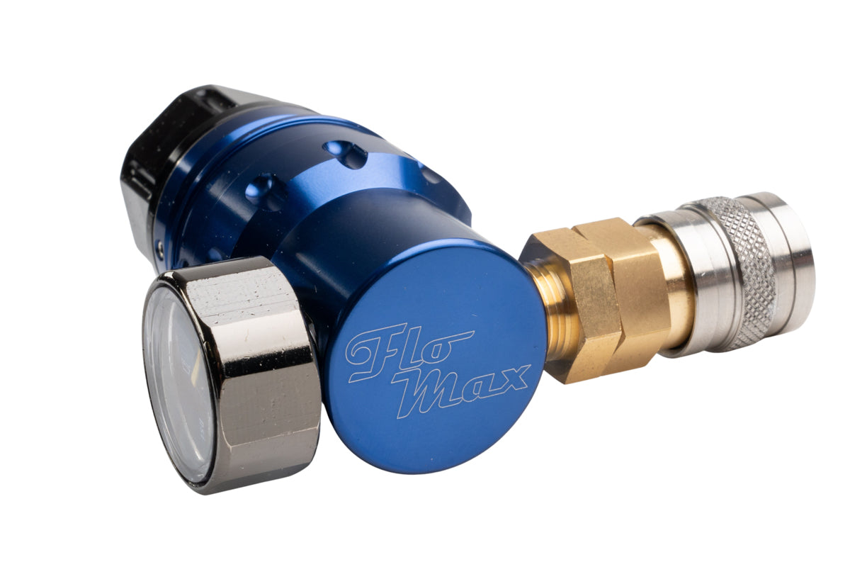 Mechlabs Nexxus Flo Max Regulator with 39 inch Air Line (Blue)