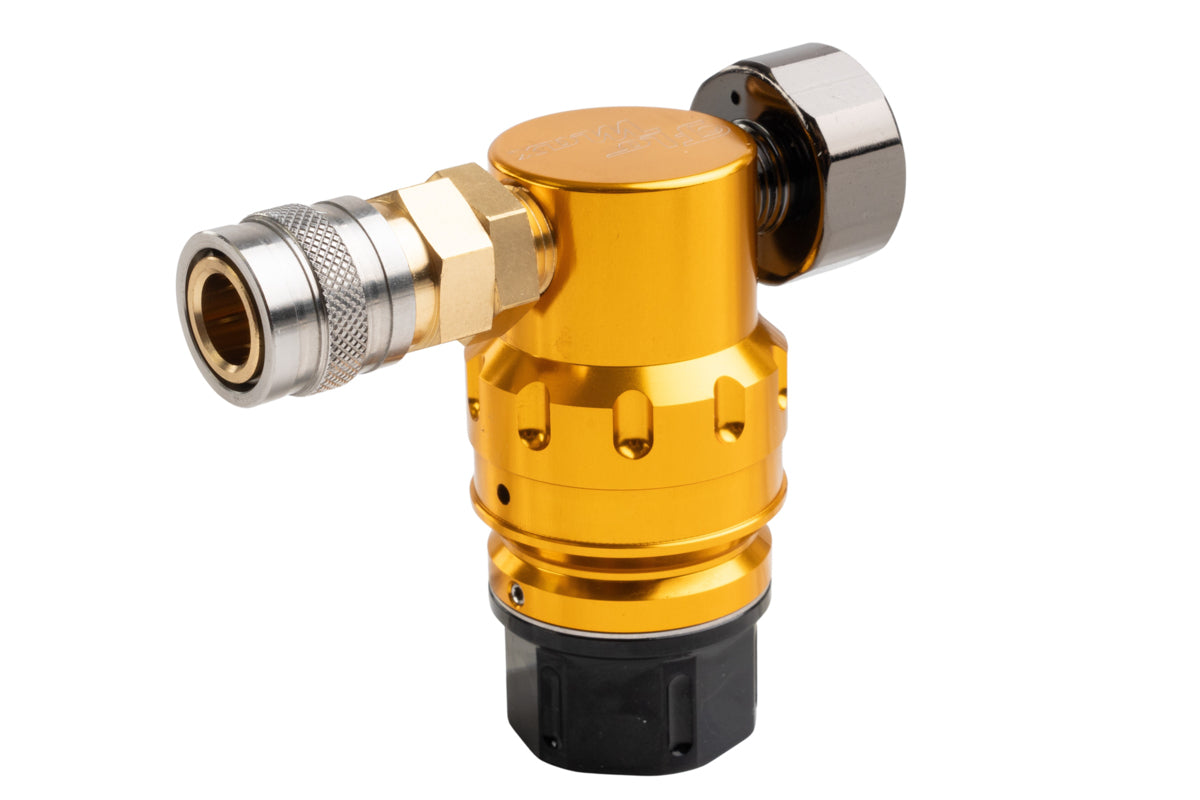Mechlabs Nexxus Flo Max Regulator with 39 inch Air Line (Gold)