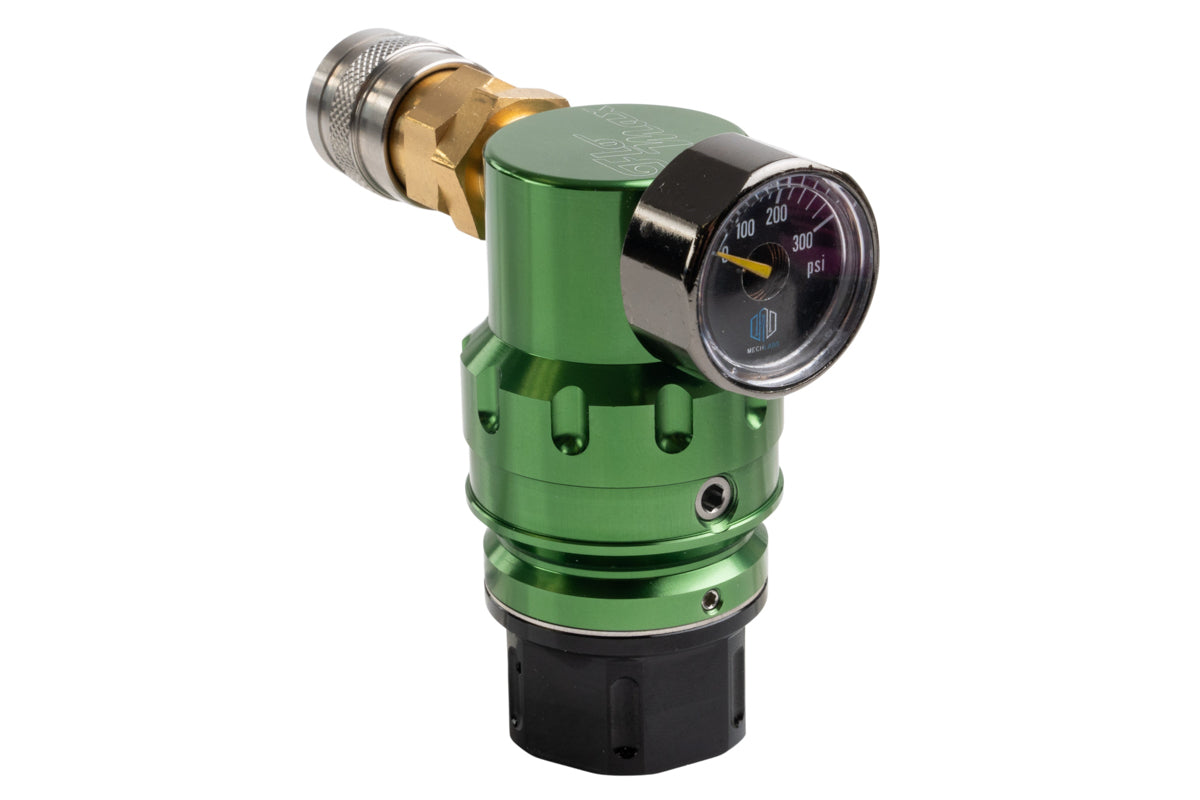 Mechlabs Nexxus Flo Max Regulator with 39 inch Air Line (Green)