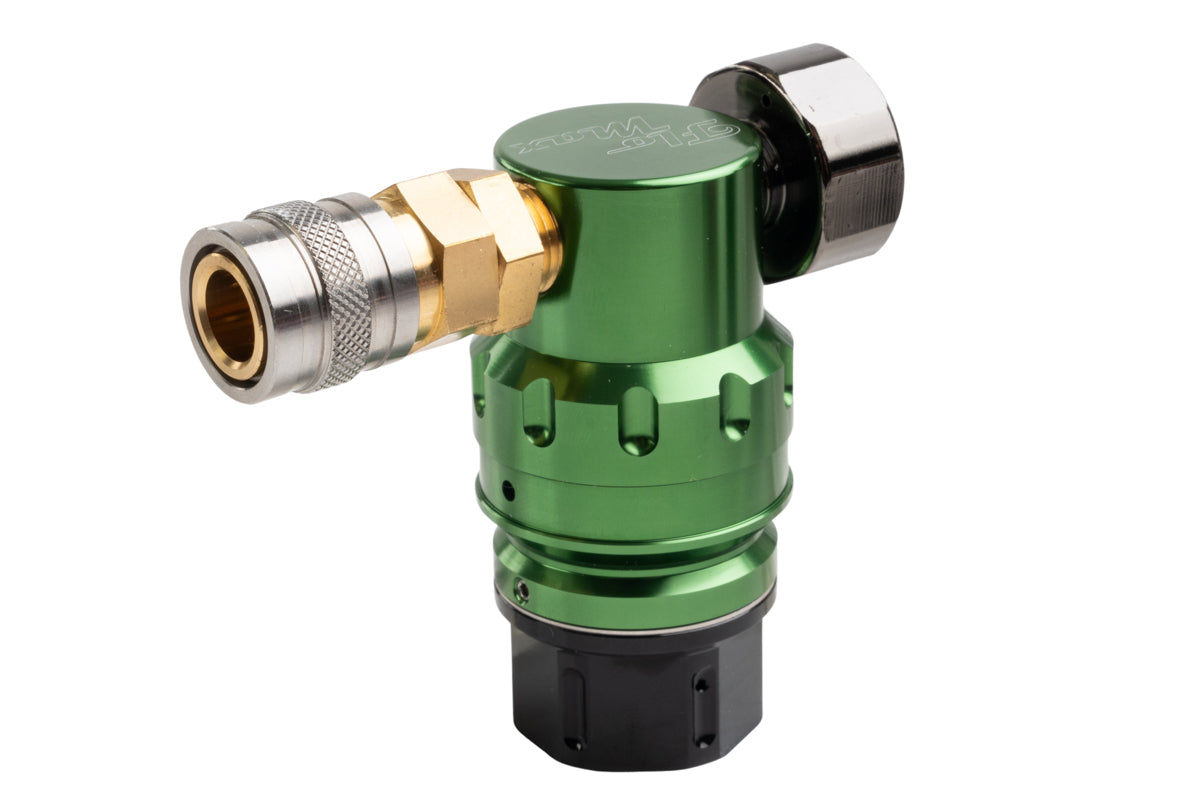 Mechlabs Nexxus Flo Max Regulator with 39 inch Air Line (Green)