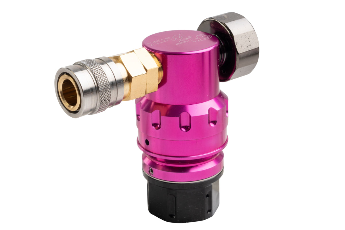 Mechlabs Nexxus Flo Max Regulator with 39 inch Air Line (Pink)