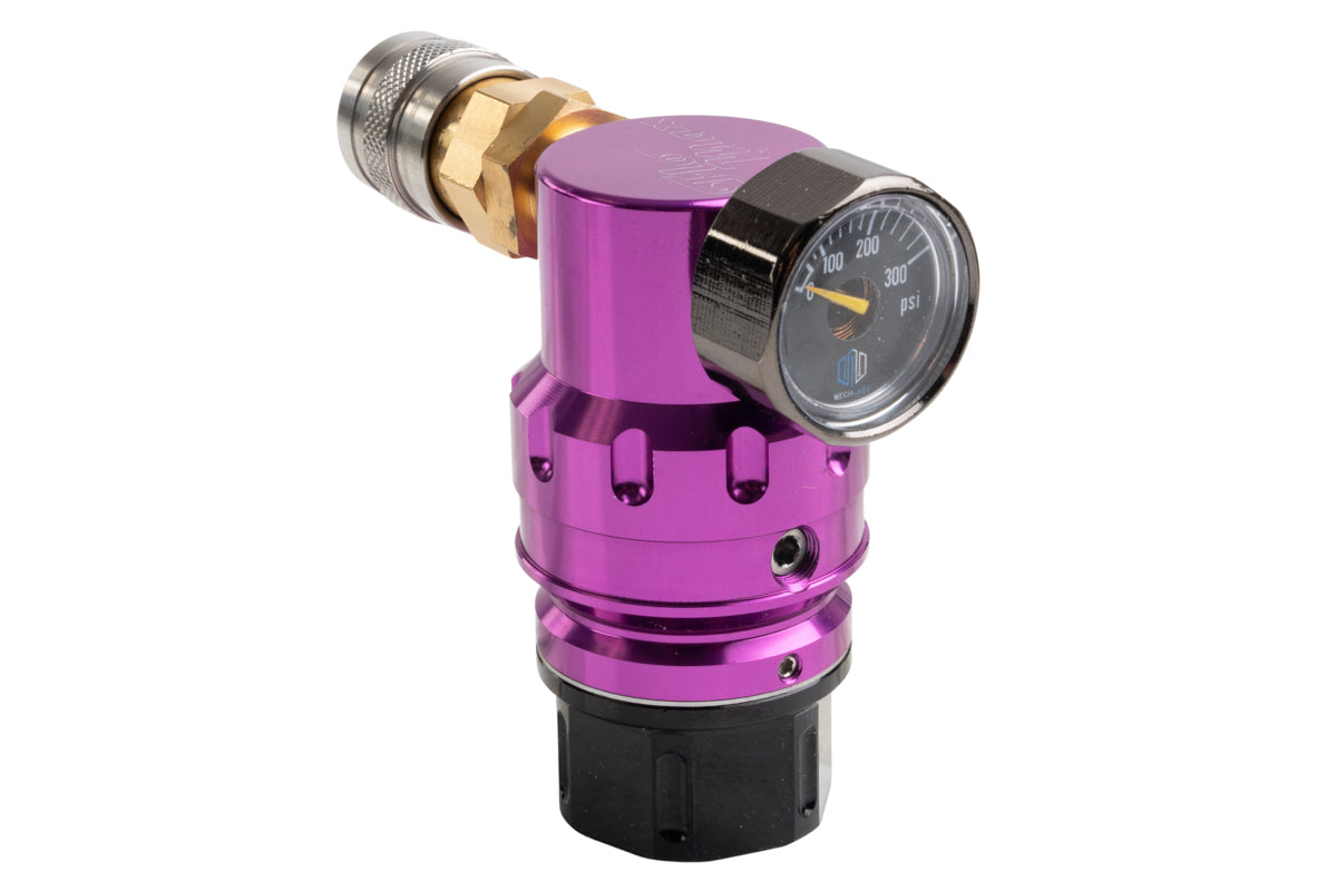 Mechlabs Nexxus Flo Max Regulator with 39 inch Air Line (Purple)