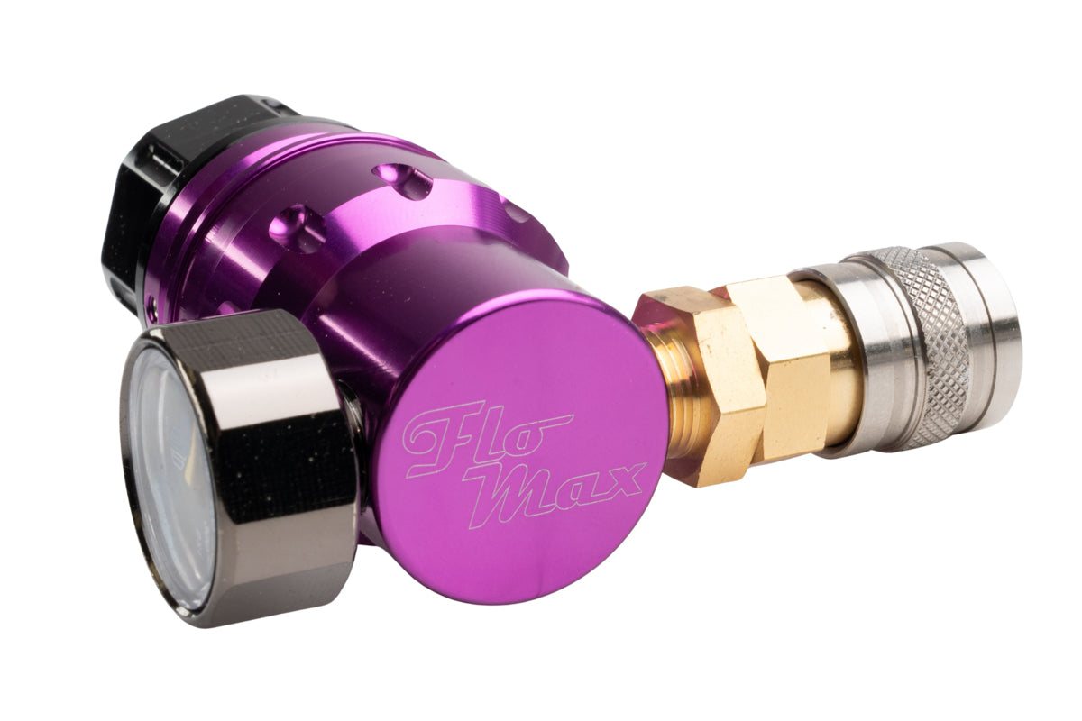 Mechlabs Nexxus Flo Max Regulator with 39 inch Air Line (Purple)