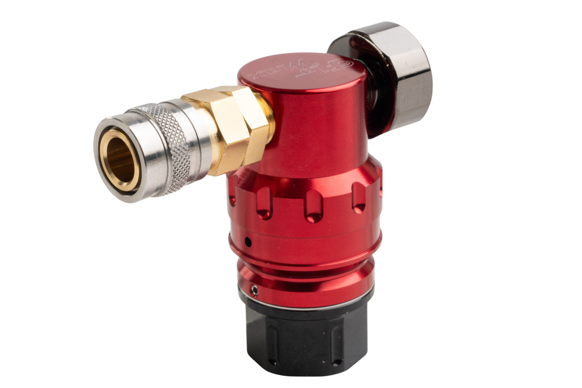 Mechlabs Nexxus Flo Max Regulator with 39 inch Air Line (Red