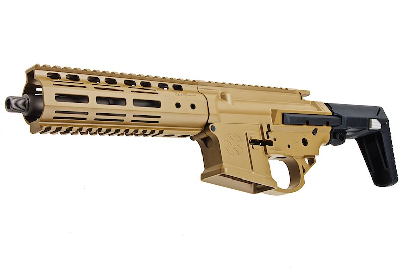 EMG (Dytac) Noveske Gen4 Ghetto Blaster Receiver Kit (7.94 inch) for Tokyo Marui MWS GBB (Cerakote Brown)