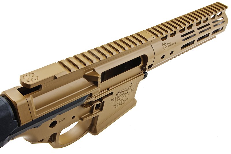 EMG (Dytac) Noveske Gen4 Ghetto Blaster Receiver Kit (7.94 inch) for Tokyo Marui MWS GBB (Cerakote Brown)