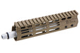 CYMA CGS NSR7 M Lok Handguard For Tokyo Marui MWS GBB Airsoft (Dark Earth)