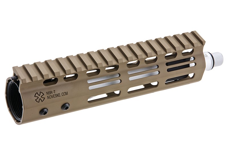 CYMA CGS NSR7 M Lok Handguard For Tokyo Marui MWS GBB Airsoft (Dark Earth)