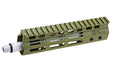 CYMA CGS NSR7 M Lok Handguard For Tokyo Marui MWS GBB Airsoft (Oliver Drab)