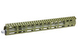 CYMA CGS NSR13.5 M Lok Handguard For Tokyo Marui MWS GBB Airsoft (OD)