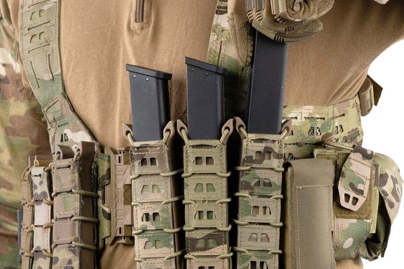 Novritsch Open SMG Magazine Pouch (Green)