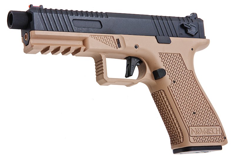 Novritsch SSE18 Full Auto / Semi AEP Airsoft Gen 2 Pistol (Tan)