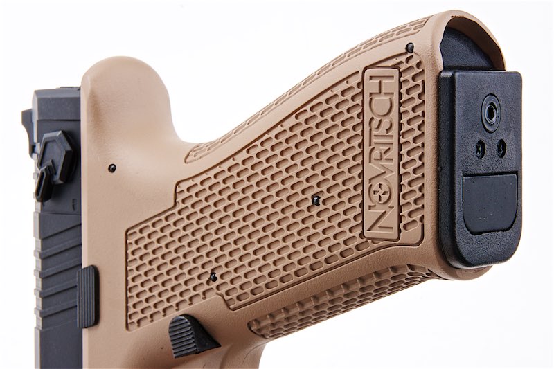 Novritsch SSE18 Full Auto / Semi AEP Airsoft Gen 2 Pistol (Tan)