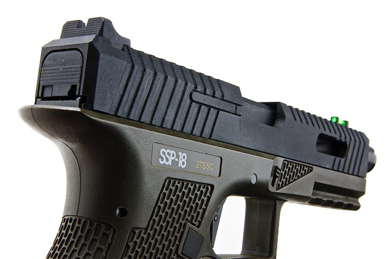 Novritsch SSP18 CO2 GBB Airsoft Pistol (Olive Drab) | eHobby Asia