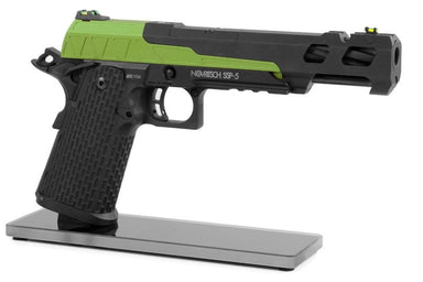 Novritsch Custom CNC Back Slide V1 For SSP5 GBB Airsoft Pistol (Light Green)