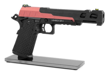 Novritsch Custom CNC Back Slide V1 For SSP5 GBB Airsoft Pistol (Pink)