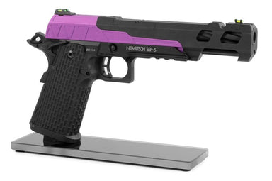 Novritsch Custom CNC Back Slide V1 For SSP5 GBB Airsoft Pistol (Purple)