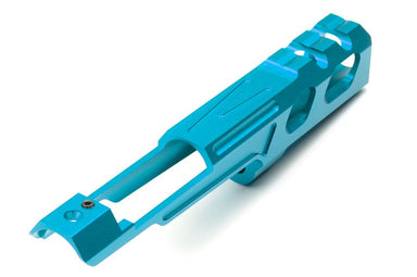 Novritsch Custom CNC Front Slide V1 For SSP5 GBB Airsoft Pistol (6 inch/ Light Blue)