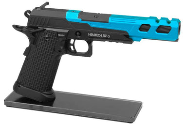 Novritsch Custom CNC Front Slide V1 For SSP5 GBB Airsoft Pistol (6 inch/ Light Blue)