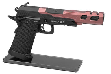 Novritsch Custom CNC Front Slide V1 For SSP5 GBB Airsoft Pistol (6 inch/ Pink)