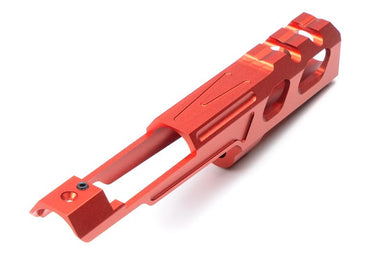 Novritsch Custom CNC Front Slide V1 For SSP5 GBB Airsoft Pistol (Red)