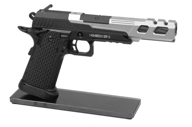 Novritsch Custom CNC Front Slide V1 For SSP5 GBB Airsoft Pistol (6 inch/ Silver)