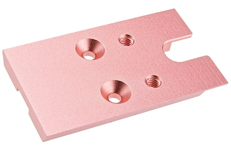 Novritsch Premium Red Dot Plate For SSP5 Airsoft (Pink)